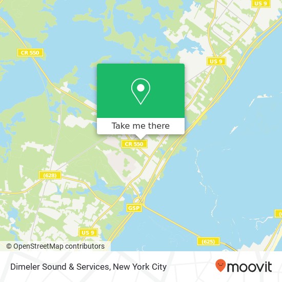 Dimeler Sound & Services map