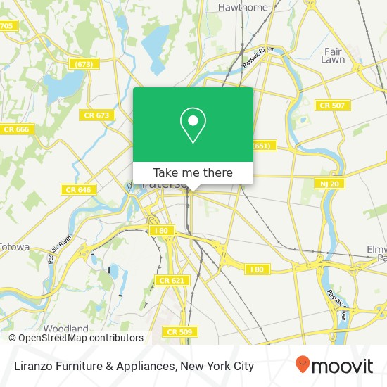 Liranzo Furniture & Appliances map