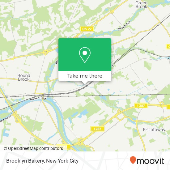 Brooklyn Bakery map