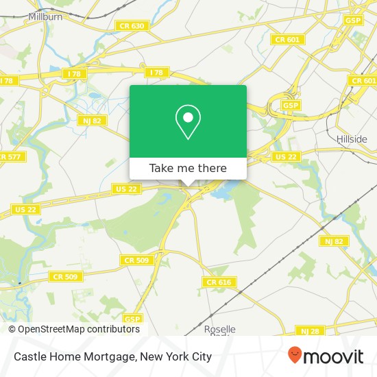 Mapa de Castle Home Mortgage