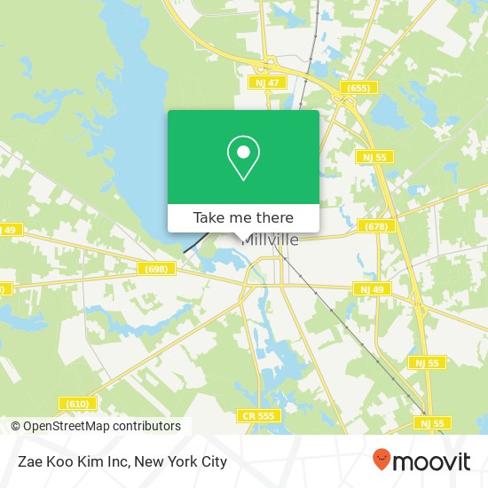 Zae Koo Kim Inc map