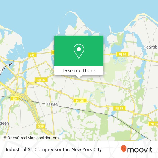 Industrial Air Compressor Inc map