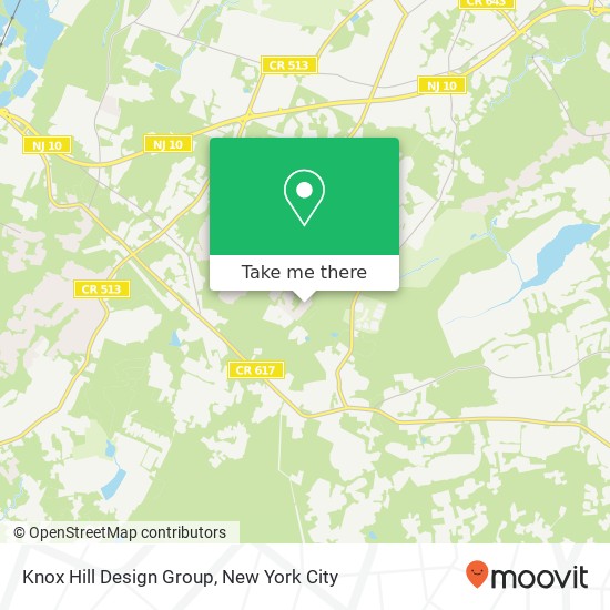 Mapa de Knox Hill Design Group