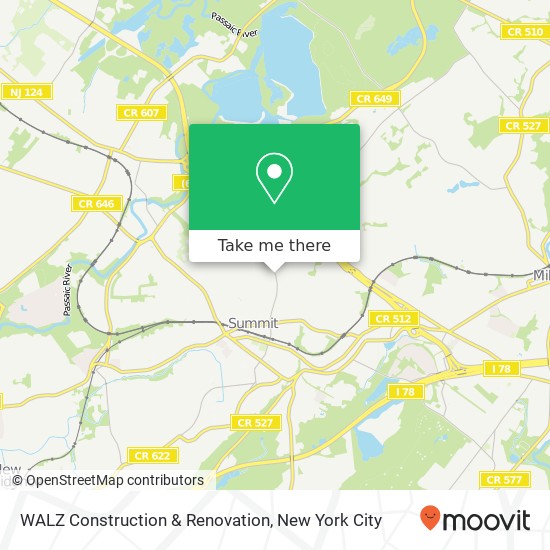 Mapa de WALZ Construction & Renovation