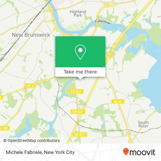 Mapa de Michele Fabriele
