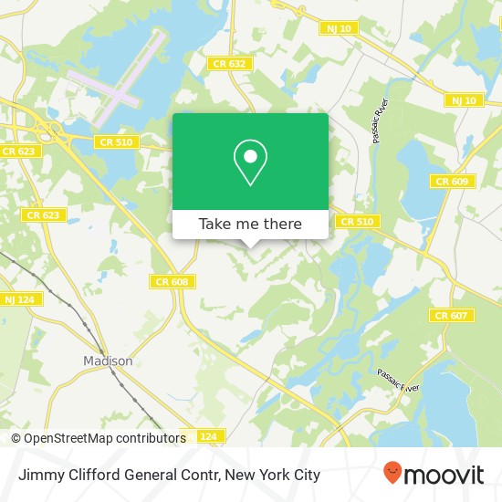 Jimmy Clifford General Contr map