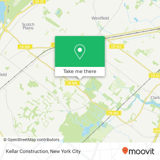 Kellar Construction map