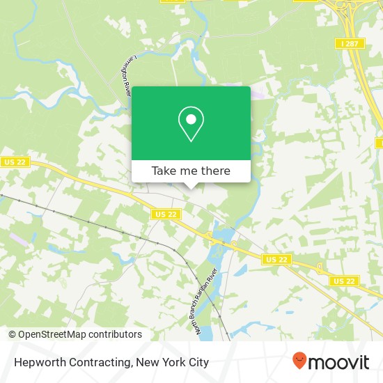 Mapa de Hepworth Contracting
