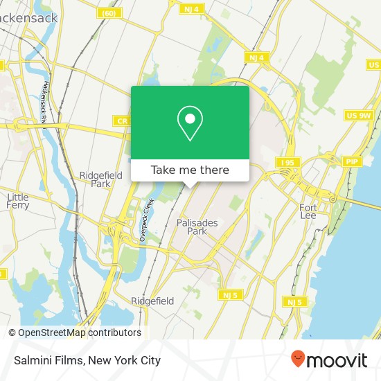 Salmini Films map