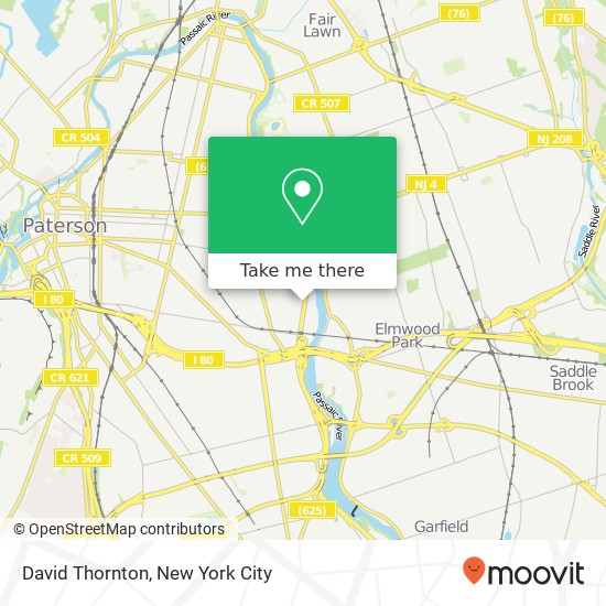 David Thornton map