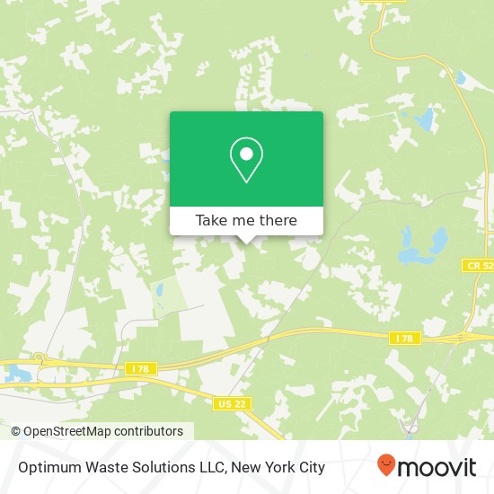 Optimum Waste Solutions LLC map