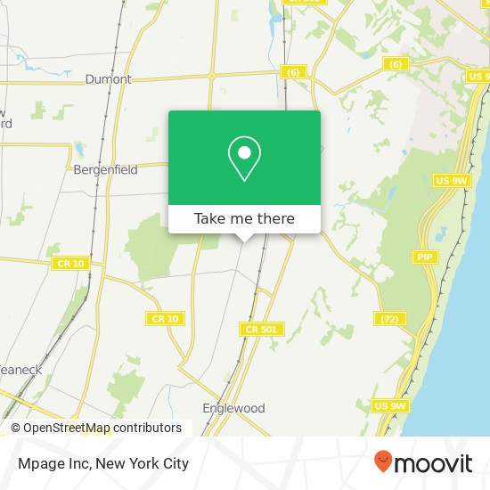 Mapa de Mpage Inc