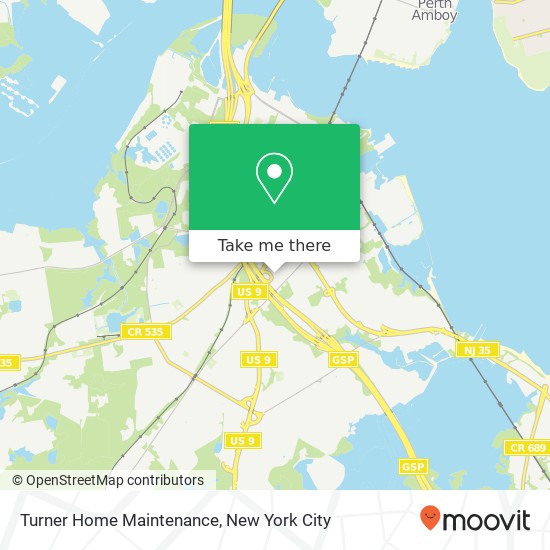 Turner Home Maintenance map