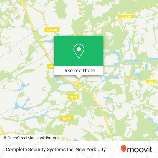 Mapa de Complete Security Systems Inc