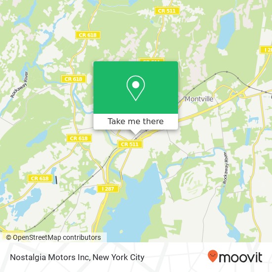 Nostalgia Motors Inc map