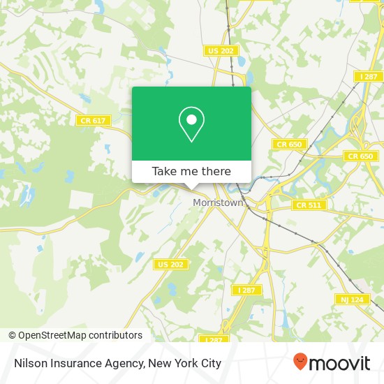 Mapa de Nilson Insurance Agency