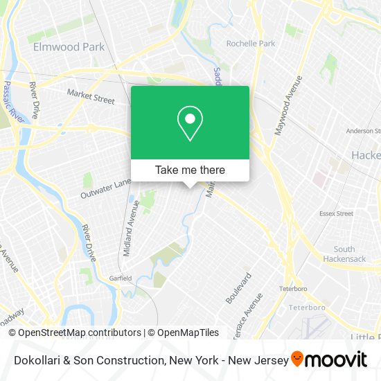 Dokollari & Son Construction map