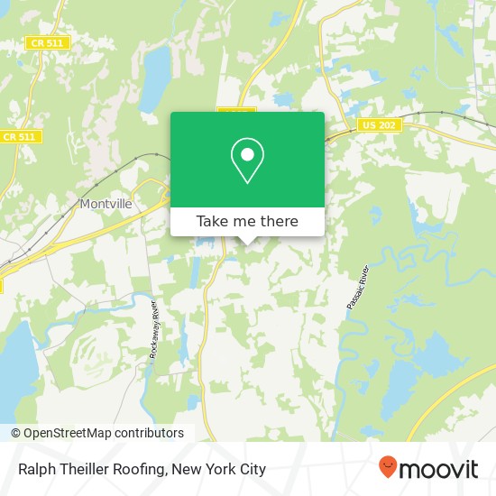 Ralph Theiller Roofing map