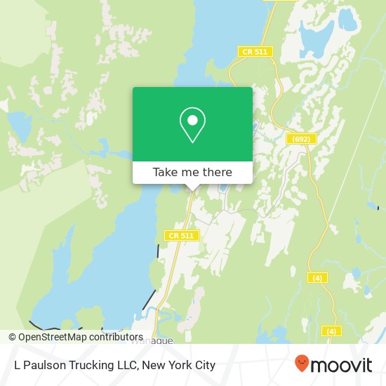 L Paulson Trucking LLC map