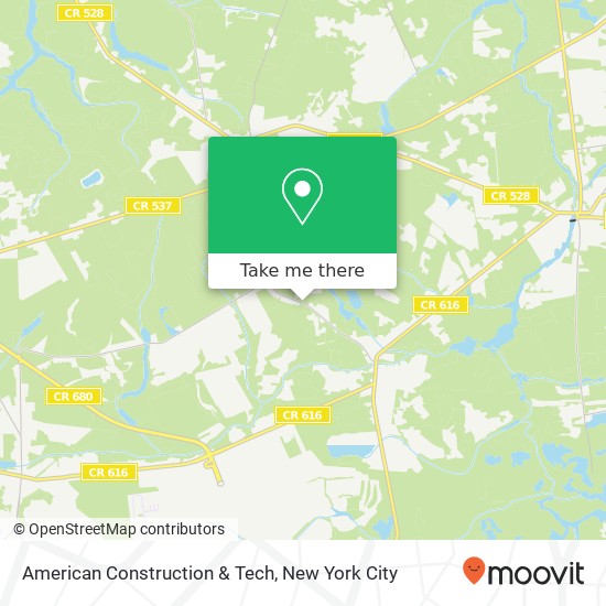 Mapa de American Construction & Tech