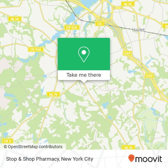 Mapa de Stop & Shop Pharmacy