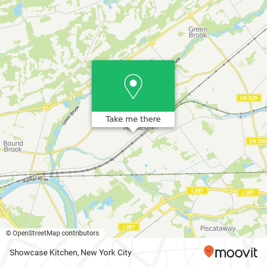 Showcase Kitchen map