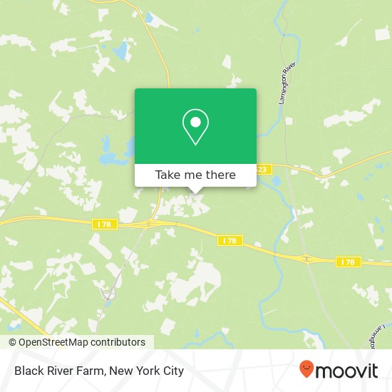 Black River Farm map