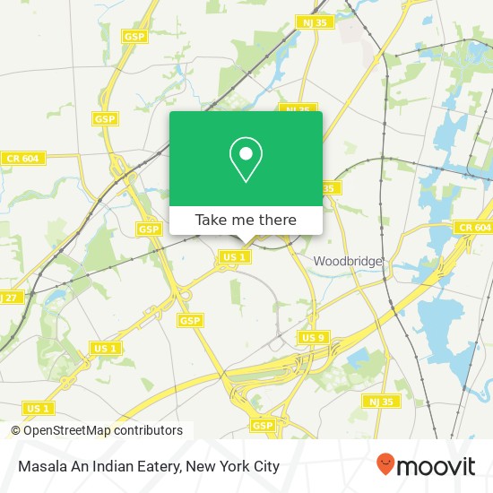 Masala An Indian Eatery map