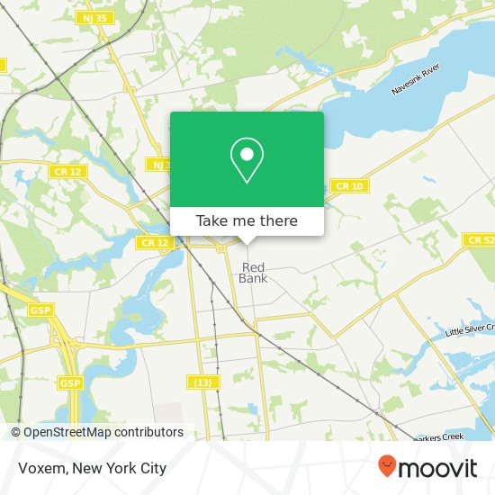 Mapa de Voxem