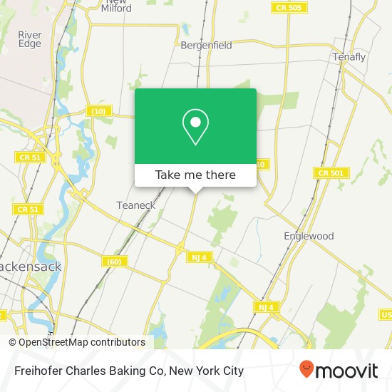 Freihofer Charles Baking Co map