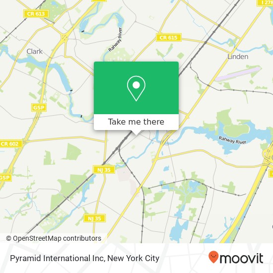 Pyramid International Inc map