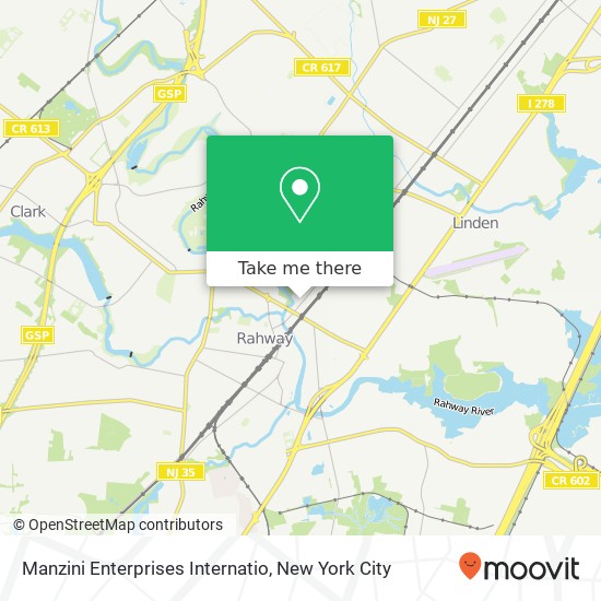 Mapa de Manzini Enterprises Internatio