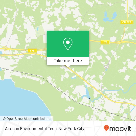 Airscan Environmental Tech map