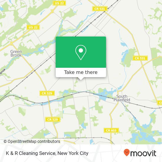 K & R Cleaning Service map