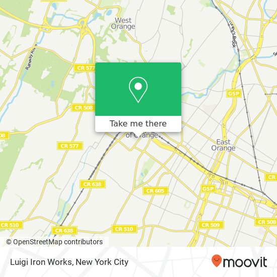 Mapa de Luigi Iron Works