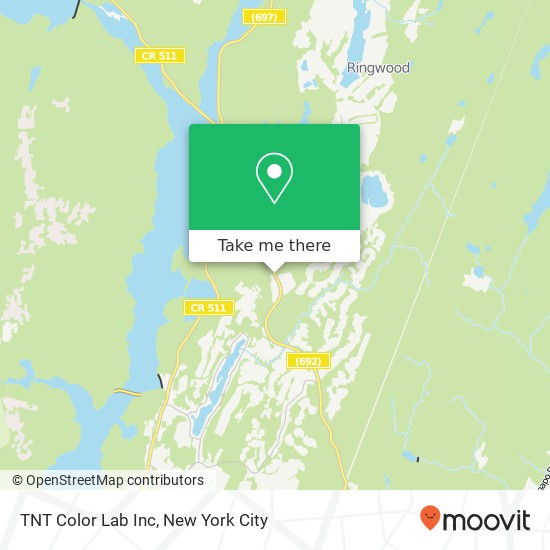 TNT Color Lab Inc map