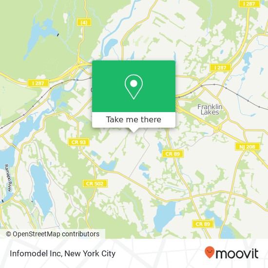 Infomodel Inc map