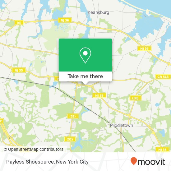 Payless Shoesource map