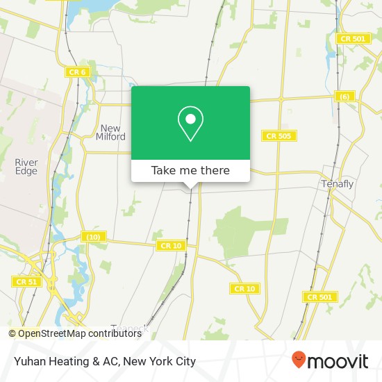 Yuhan Heating & AC map