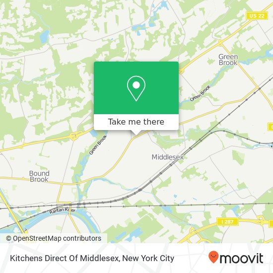 Mapa de Kitchens Direct Of Middlesex