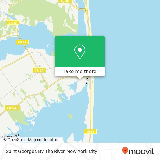 Saint Georges By The River map