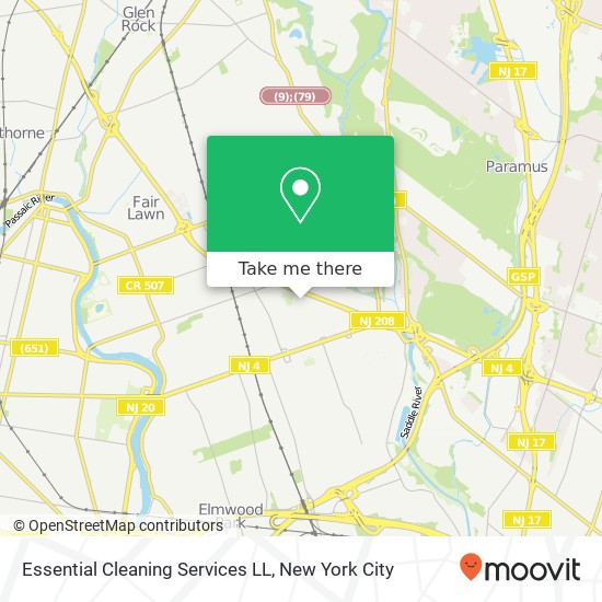 Mapa de Essential Cleaning Services LL