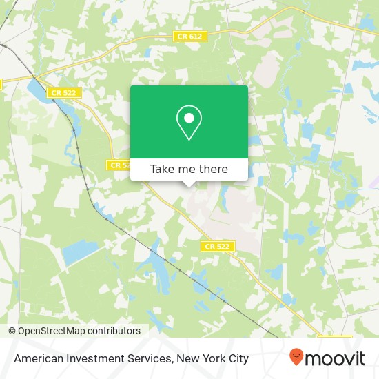 American Investment Services map