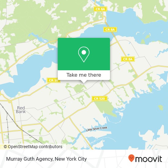 Mapa de Murray Guth Agency