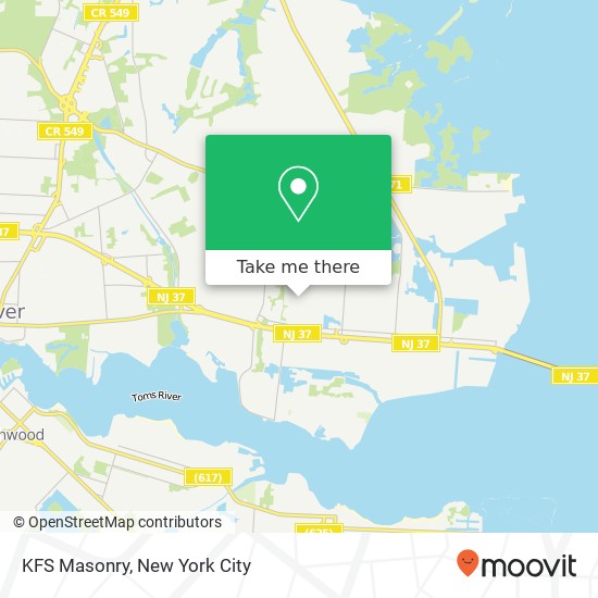 KFS Masonry map