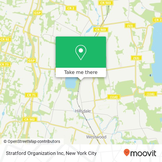 Stratford Organization Inc map