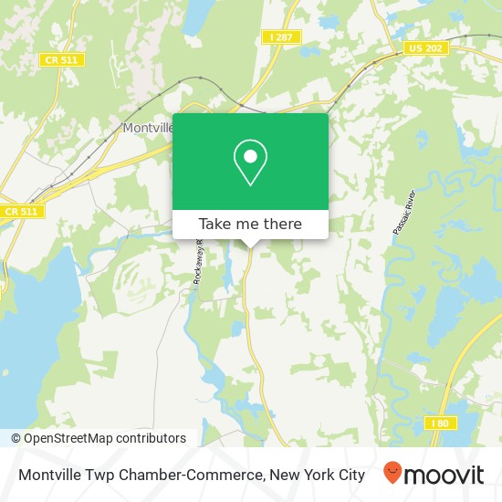 Mapa de Montville Twp Chamber-Commerce