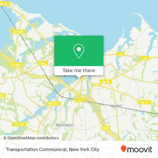 Transportation Communicat map