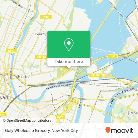 Galy Wholesale Grocery map