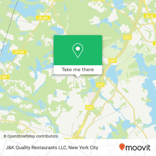 J&K Quality Restaurants LLC map